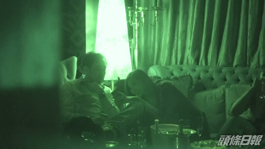 張舒雅被傳媒影到出入娛樂場所。